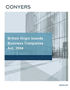 BVI Companies Act 2004 - Cover Image
