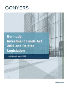 Cover of Consolidated Bermuda Investment Funds Act